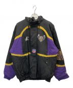 NFLエヌエフエル）の古着「Baltimore Ravens Jacket」｜パープル