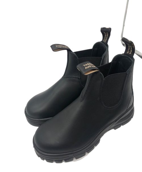 BLUND STONE（ブランドストーン）BLUND STONE (ブランドストーン) ELASTIC SIDED BOOT ブラック サイズ:4の古着・服飾アイテム