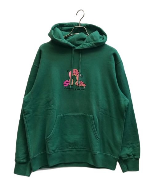 SUPREME（シュプリーム）SUPREME (シュプリーム) Don t Care Hooded Sweatshirt グリーン サイズ:Ｍの古着・服飾アイテム