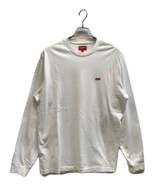 SUPREME（シュプリーム）SUPREME (シュプリーム) Small Box L/S Tee ホワイト サイズ:Ｍの古着・服飾アイテム