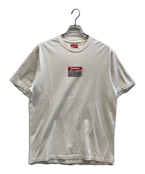 SUPREME（シュプリーム）SUPREME (シュプリーム) 21AW Gonz Nametag S/S Top ホワイト サイズ:Mの古着・服飾アイテム