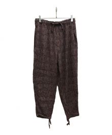 Needles（ニードルズ）の古着「String Arrow Easy Pant イージーパンツ」｜ワインレッド