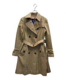 BLUE LABEL CRESTBRIDGE（ブルーレーベルクレストブリッジ）の古着「トレンチコート」｜ベージュ