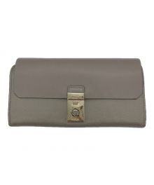 FURLA（フルラ）の古着「1927 CONTINENTAL WALLET」｜ベージュ