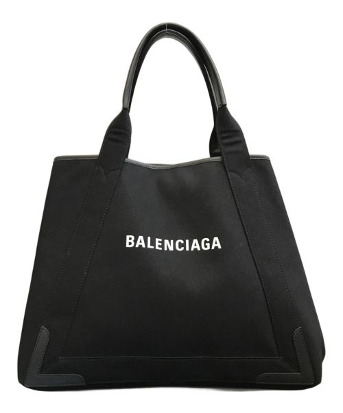 BALENCIAGA（バレンシアガ）BALENCIAGA (バレンシアガ) ネイビーカバスM ブラックの古着・服飾アイテム