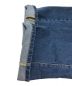 中古・古着 SCULPTOR (スカルプター) Applique Roll-Up Denim ブルー サイズ:Ｍ 未使用品：5000円