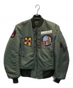 BUZZ RICKSON'Sバズリクソンズ）の古着「TYPE MA-1 “LION UNIFORM INC.”」｜カーキ