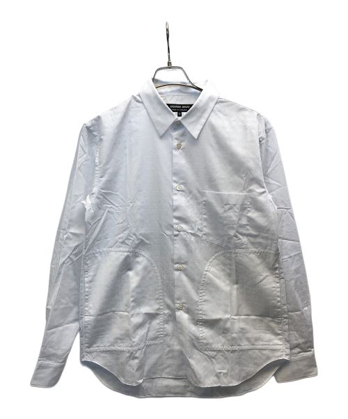 COMME des GARCONS HOMME DEUX（コムデギャルソン オム ドゥ）COMME des GARCONS HOMME DEUX (コムデギャルソン オム ドゥ) 24SS ジャガードL/Sシャツ ホワイト サイズ:Lの古着・服飾アイテム