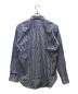 COMME des GARCONS HOMME DEUX (コムデギャルソン オム ドゥ) 24SS パズルプリントストライプシャツ ブルー サイズ:M：17000円