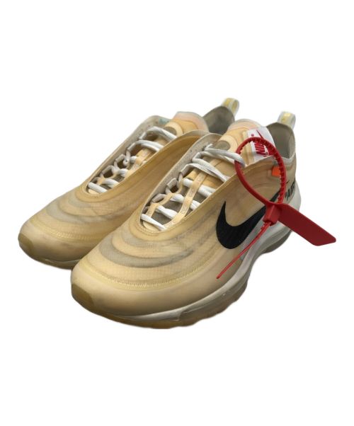 NIKE（ナイキ）NIKE (ナイキ) OFFWHITE (オフホワイト) THE 10 : AIR MAX 97 OG ベージュ サイズ:US8.5の古着・服飾アイテム