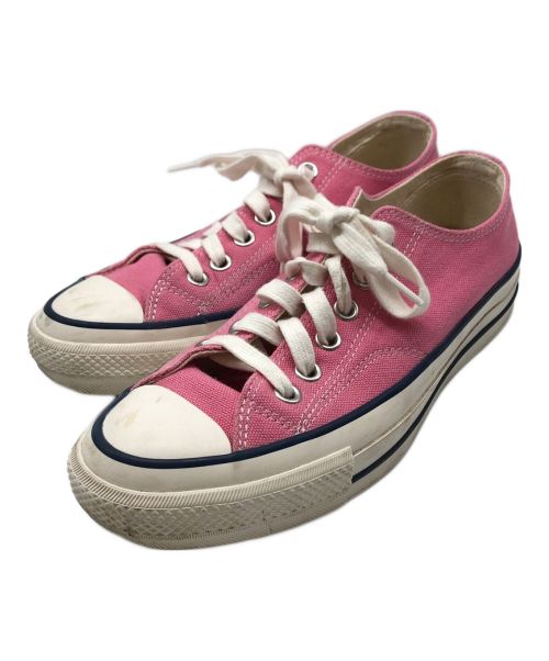 CONVERSE ADDICT（コンバース アディクト）CONVERSE ADDICT (コンバース アディクト) CHUCK TAYLOR CANVAS OX ピンク サイズ:24.5cmの古着・服飾アイテム