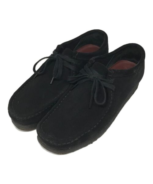 CLARKS ORIGINALS（クラークス オリジナルズ）CLARKS ORIGINALS (クラークス オリジナルズ) ワラビーシューズ スエードブーツ ブラック サイズ:US71/2 Mの古着・服飾アイテム