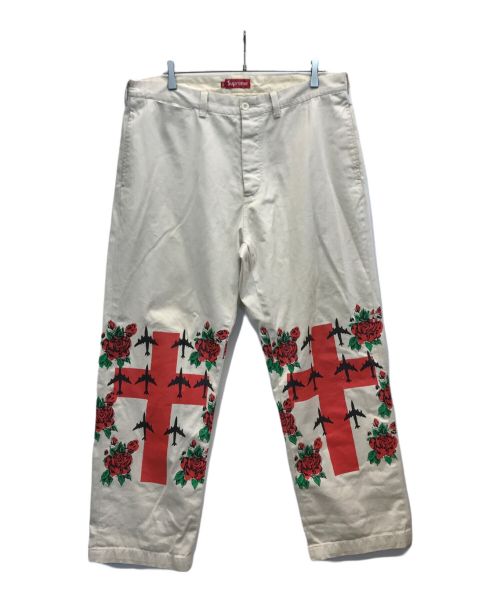 SUPREME（シュプリーム）SUPREME (シュプリーム) Destruction of Purity Chino Pant ホワイト サイズ:91cm(W36)の古着・服飾アイテム