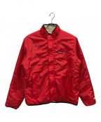 SUPREMEシュプリーム）の古着「18AW Reversible Logo Fleece Jacket」｜レッド×アイボリー