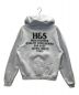 HIDE AND SEEK (ハイドアンドシーク) Hooded Sweat Shirt-1 グレー サイズ:M：8000円