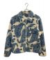 stussy（ステューシー）の古着「Big Paisley Full Zip Sherpa」｜アイボリー×ブルー