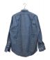 RRL (ダブルアールエル) L/Sフリルシャツ ブルー サイズ:M：13000円