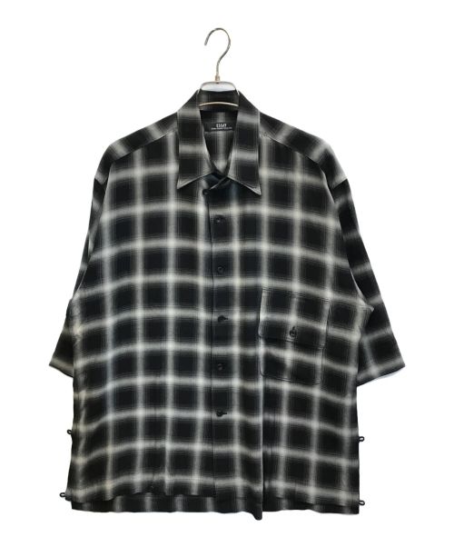 Essay（エッセイ）Essay (エッセイ) Cachecoeur S/S Shirt ブラック サイズ:３の古着・服飾アイテム