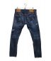 DSQUARED2 (ディースクエアード) 22AW SEXY TWIST JEAN インディゴ サイズ:50：28000円