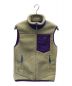 Patagonia（パタゴニア）の古着「Classic Retro-X Vest」｜ベージュ×パープル