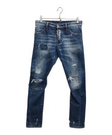 DSQUARED2（ディースクエアード）の古着「SEXY TWIST JEAN」｜インディゴ