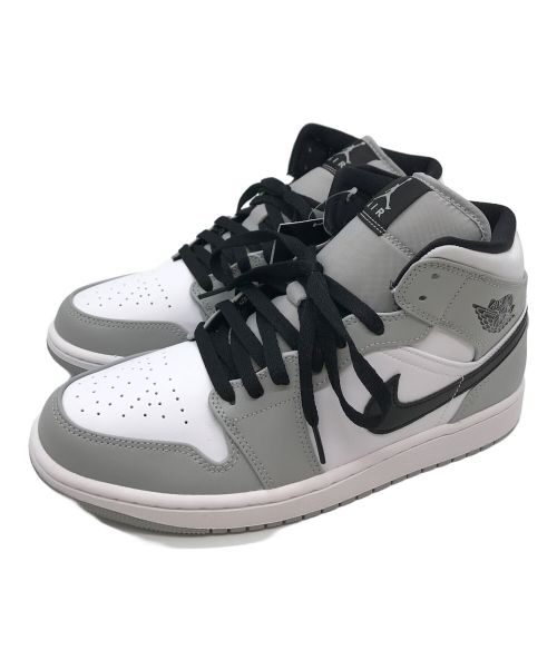 NIKE（ナイキ）NIKE (ナイキ) AIR JORDAN 1 MID グレー サイズ:27.5cm 未使用品の古着・服飾アイテム