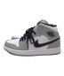 NIKE (ナイキ) AIR JORDAN 1 MID グレー サイズ:27.5cm 未使用品：15000円