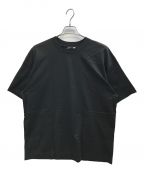 ATON×editionエイトン×エディション）の古着「別注 クルーネックTシャツ」｜ブラック