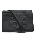 TORY BURCHトリーバーチ）の古着「Bombe T Combo Cross Body Clutch Bag」｜ブラック