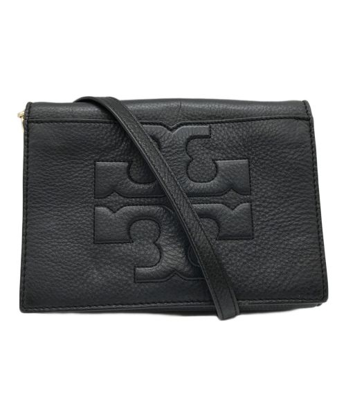 TORY BURCH（トリーバーチ）TORY BURCH (トリーバーチ) Bombe T Combo Cross Body Clutch Bag ブラック サイズ:なしの古着・服飾アイテム