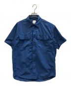 THE NORTH FACEザ ノース フェイス）の古着「S/S Tech Indigo Shirt」｜ブルー