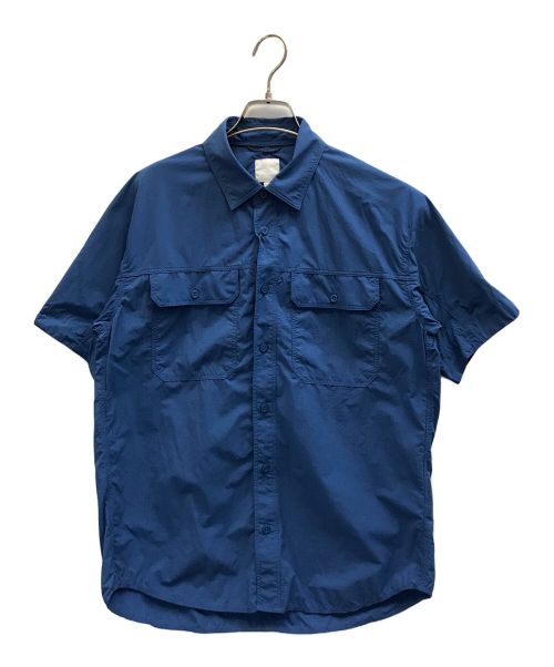 THE NORTH FACE（ザ ノース フェイス）THE NORTH FACE (ザ ノース フェイス) S/S Tech Indigo Shirt ブルー サイズ:M 未使用品の古着・服飾アイテム