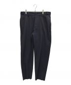 FIDESフィデス）の古着「ABSORBENCY NATURAL STRETCH TAPERED PANTS」｜ネイビー