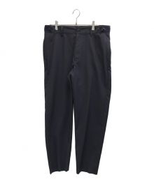 FIDES（フィデス）の古着「ABSORBENCY NATURAL STRETCH TAPERED PANTS」｜ネイビー