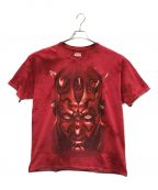 STAR WARSスターウォーズ）の古着「タイダイTシャツ」｜レッド