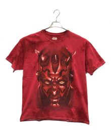 STAR WARS（スターウォーズ）の古着「タイダイTシャツ」｜レッド