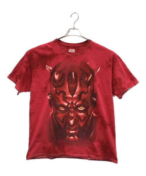 STAR WARS（スターウォーズ）STAR WARS (スターウォーズ) タイダイTシャツ レッド サイズ:XLの古着・服飾アイテム