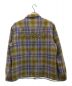 SUPREME (シュプリーム) Shearling Lined Flannel Shirt パープル×ベージュ サイズ:L：18000円