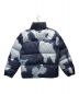 THE NORTH FACE (ザ ノース フェイス) SUPREME (シュプリーム) Bleached Denim Print Nuptse Jacket ブルー サイズ:S：48000円