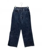 refomedリフォメッド）の古着「RIGHT HANDED DENIM PANTS SW」｜インディゴ