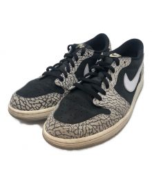 NIKE（ナイキ）の古着「Air Jordan 1 Retro Low OG "Black Cement"」｜ブラック