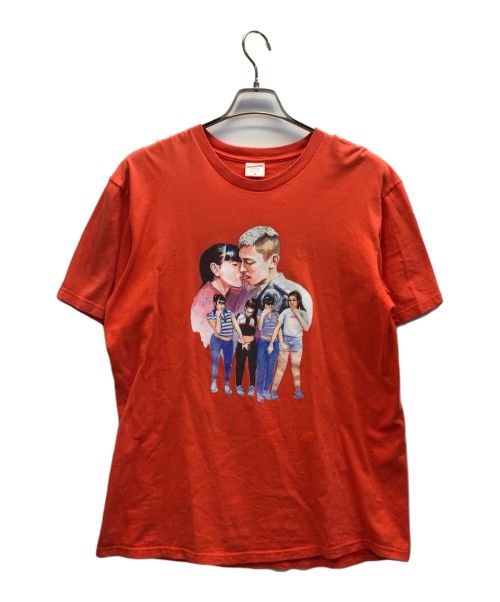 SUPREME（シュプリーム）SUPREME (シュプリーム) Kiss Tee オレンジ サイズ:Mの古着・服飾アイテム