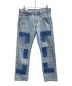 NOMA t.d.（ノーマティーディー）の古着「Bandana Embroidery Denim Pants」｜インディゴ