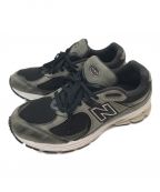 NEW BALANCEニューバランス）の古着「2002ローカットスニーカー」｜ブラック×グレー