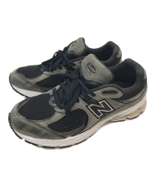 NEW BALANCE（ニューバランス）NEW BALANCE (ニューバランス) 2002ローカットスニーカー ブラック×グレー サイズ:27cmの古着・服飾アイテム