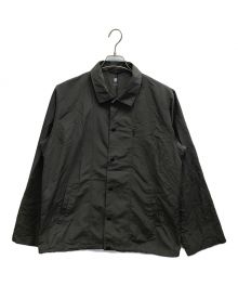 DESCENTE ddd（デサントディーディーディー）の古着「コーチシャツジャケット」｜グレー