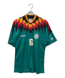 adidas（アディダス）の古着「94-96 アウェイモデル ゲームシャツ」｜グリーン