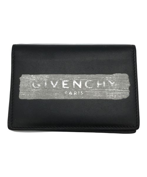 GIVENCHY（ジバンシィ）GIVENCHY (ジバンシィ) Logo card holder ブラックの古着・服飾アイテム