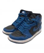 NIKEナイキ）の古着「Air Jordan 1 Retro High OG」｜ネイビー×ブラック