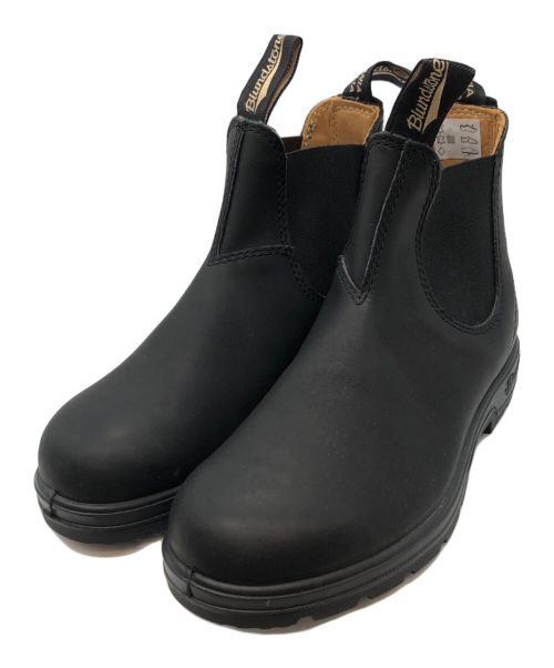 BLUND STONE（ブランドストーン）BLUND STONE (ブランドストーン) ELASTIC SIDED BOOT LINED ブラック サイズ:4の古着・服飾アイテム